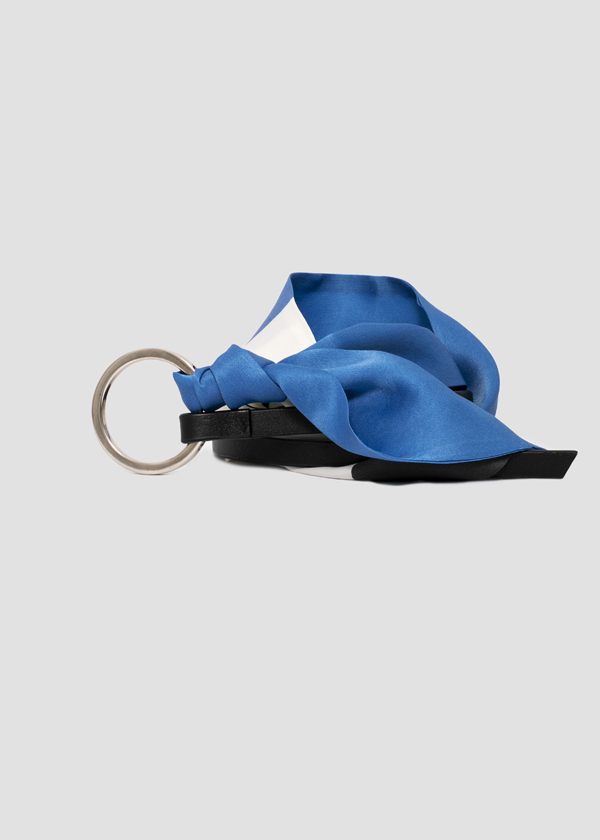 Silk Belt | Blue