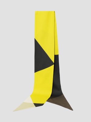 Cinturon de tela estampado lima obi isalda