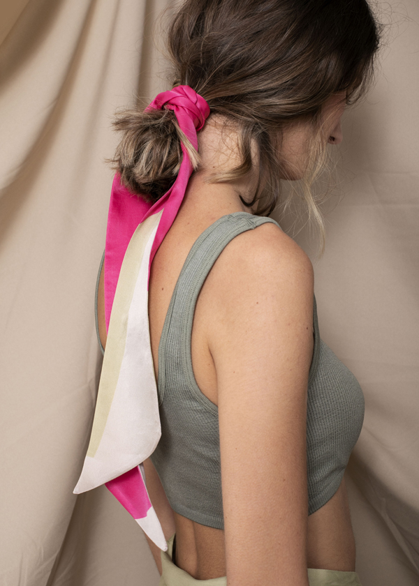 Uma Foulard | Fuchsia