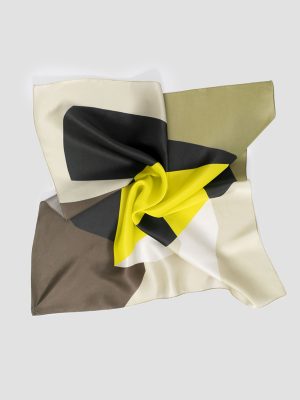 Pañuelo de seda estampado lima tina isalda
