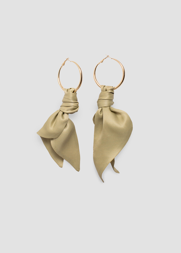 Lulu Pendientes | Beige