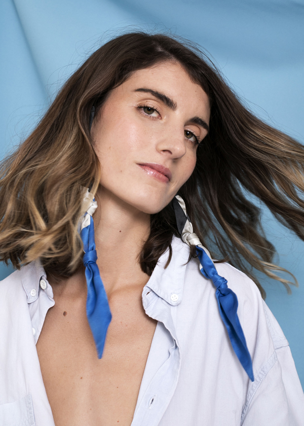Isis Pendientes | Azul