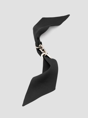 Pulsera de moda en seda negra lili Isalda